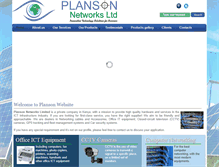 Tablet Screenshot of plansonnetworks.com